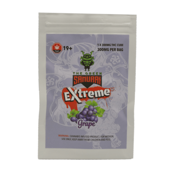 Green Samurai Extreme - Grape Gummy - 300mg THC